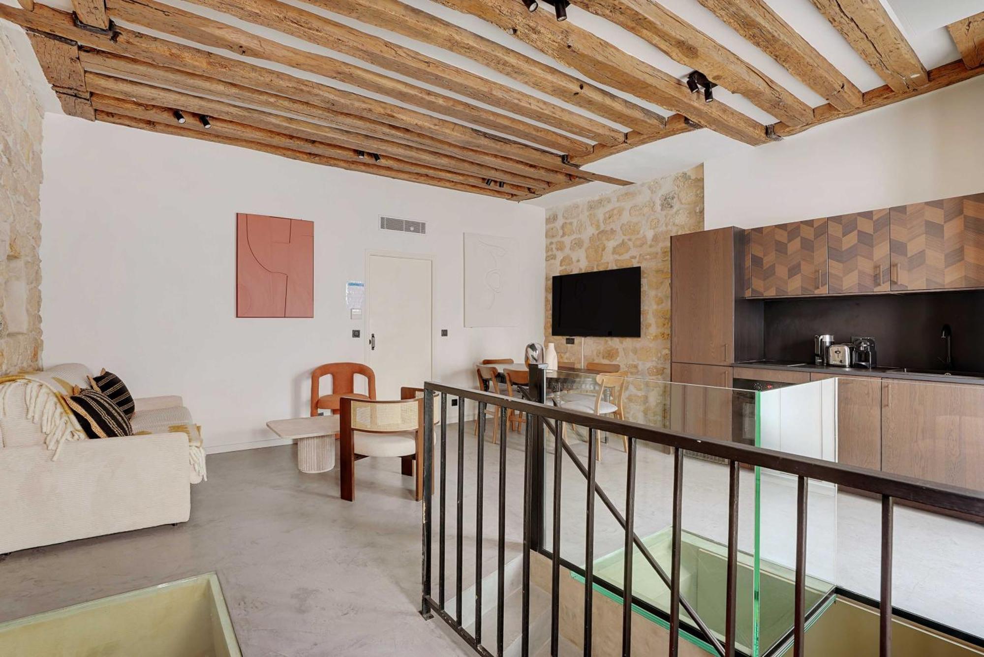 Spacious Apartment - 4Br-10P - Place Des Vosges Párizs Kültér fotó